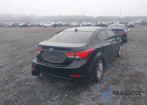 2016 Hyundai Elantra Se from USA, damaged, VIN KMHDH4AE8GU541873